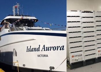 BC Ferries Names And Christens First Two Hybrid Island Class Ferries