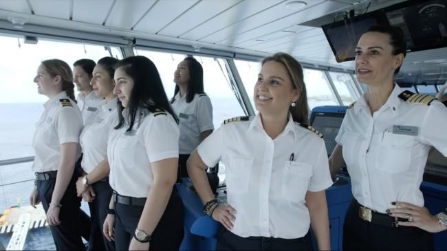 Celebrity Edge Sets Sail With The First All-Female Bridge And Officer Team