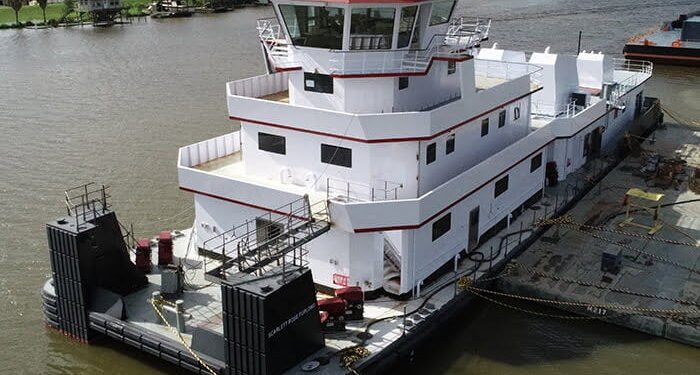 C&C Marine as well as Repair readied to supply 6,600 hp towboat image description