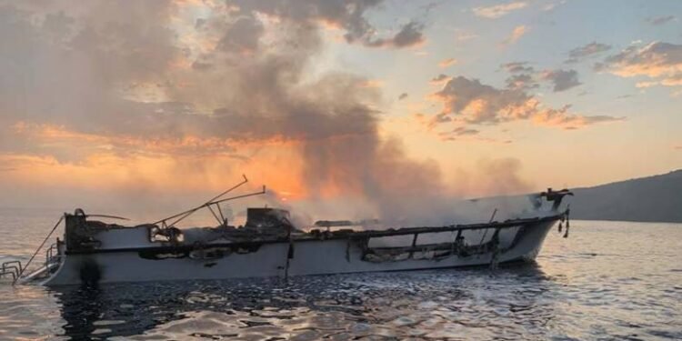 Dive Boat Captain Charged in Fire that Killed 34