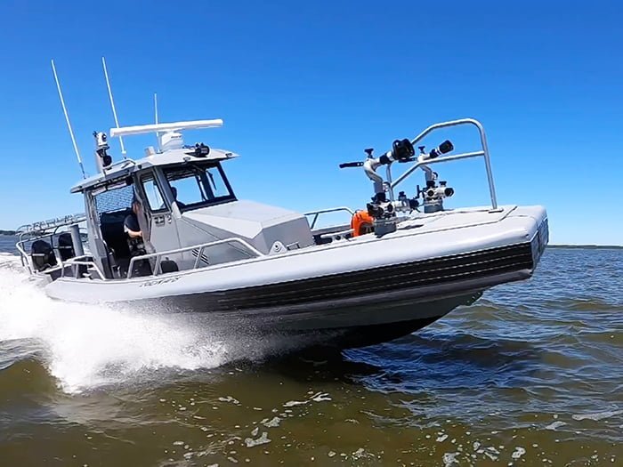 Silver Ships provides 36-foot fire rescue RHIB to Eglin AFB - Maritime ...