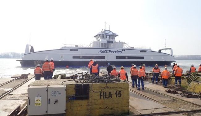 BC Ferries 5th hybrid electric