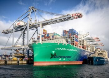 CMA CGM JACQUES SAADE Rotterdam LNG Bunkering