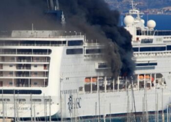 Videos: Fire On Cruise Ship MSC Lirica