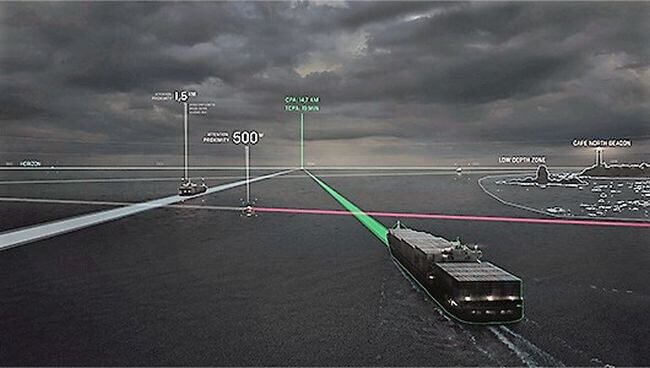 rolls royce axa autonomous shipping