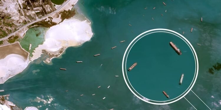 Suez Canal Incident: Stranded Vessels’ Capacity Increases By 42.5% In Less Than 24 Hours
