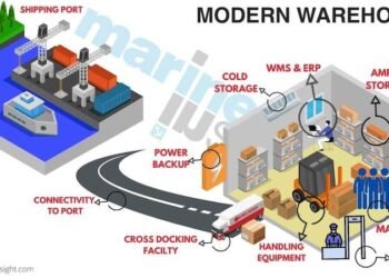 Modern Shipping Warehouse