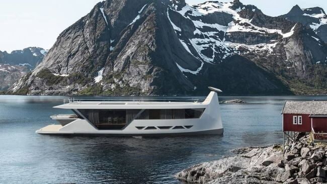 AI-Enabled, Smartphone-Controlled Self-Driving Superyacht