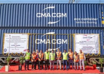 CMA CGM India Introduces The First Shipping Line Dedicated Python Train Service