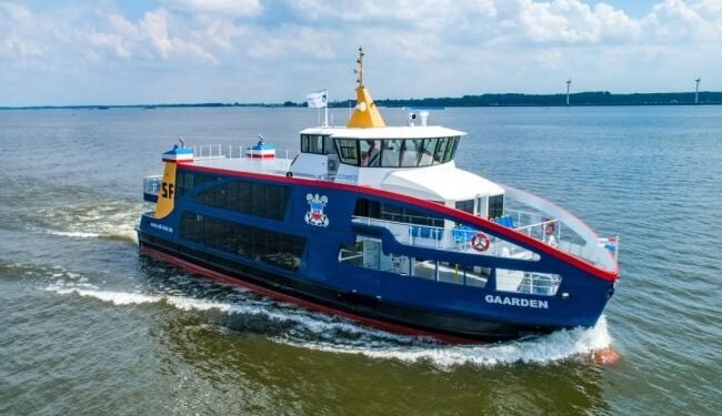 Gaarden - Holland Shipyards To Build Three Additional Hybrid Ferries For SFK