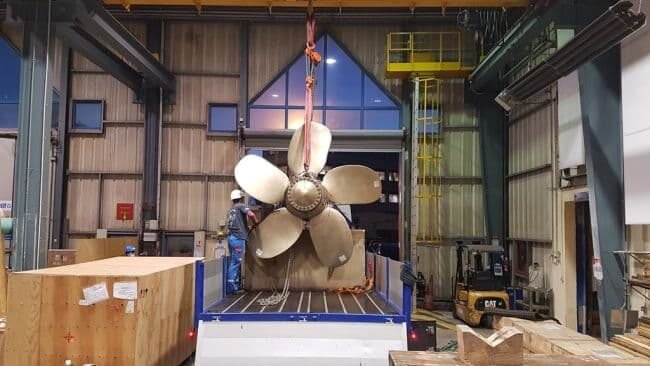 New Generation 3D Printed Propeller Certified By Bureau Veritas - Naval Grop