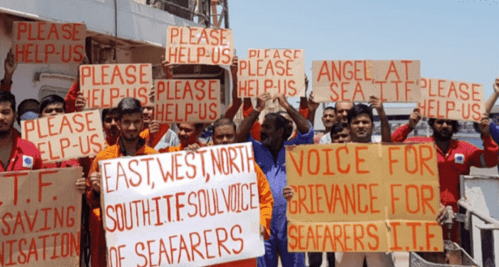 Seafarers on hunger strike