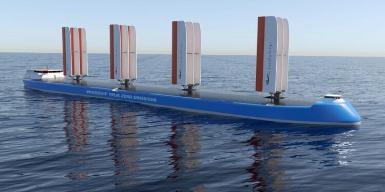 ‘Tesla of the Seas’ – Windship Technology Unveils First True Zero Emission Ship Design