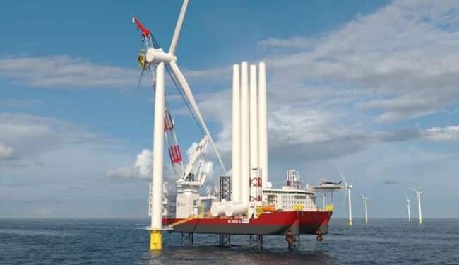 Vessel Will Support U.S. Windfarm Development
