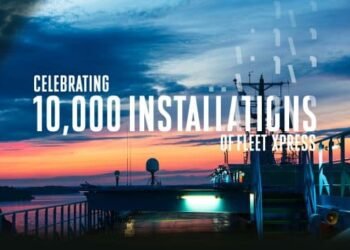 Inmarsat has passed the 10,000 Fleet Xpress installation milestone, coinciding with a doubling of average data use by ships since midpoint 2020.