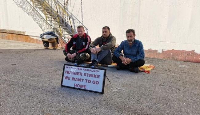 seafarers on hunger strike palmali
