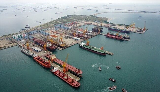 sembcorp marine shipyard