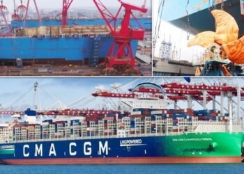 CMA CGM– XXL Site: Behind The Scenes Of World’s Largest LNG-Powered Container Ships Project