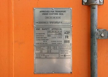CSC safety approval plate