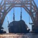 Photos: Cutting Operations Continue On MV Golden Ray To Separate Section Eight