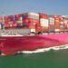 Container Ship ONE APUS Loses Containers At Sea Due To Rough Weather