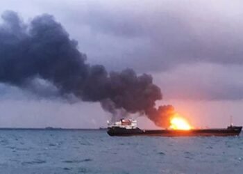 Oil Tanker Hit By An Explosion While Discharging At Jeddah, Saudi Arabia