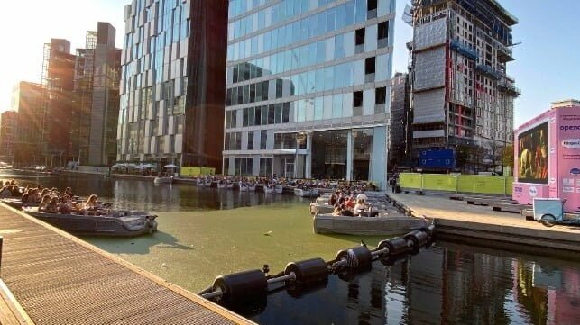 Built- in Social Distancing at London's Float-In Cinema openaire