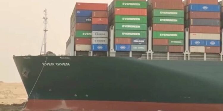 Suez Canal Controlled Ever Given's Speed Before It Grounded, Insurer Says