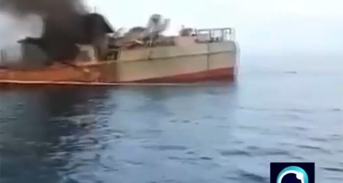 VIDEO CLIP: 19 eliminated in Iranian Navy friendly-fire event image description