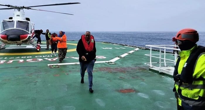 62 Rescued from Remote South Atlantic Island After Research Vessel Sinks