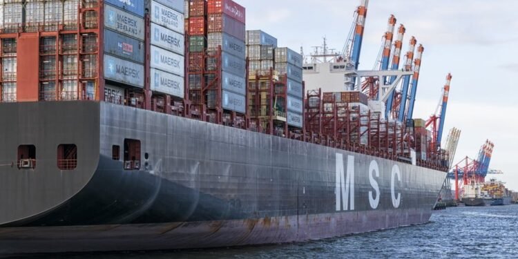 Shipping Heavyweights Join TradeLens Platform as ‘Foundation Carriers’ msc ship in port
