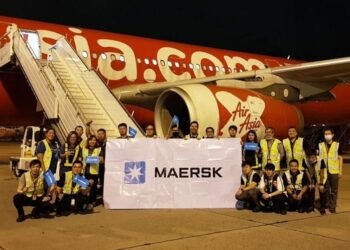 Maersk Kicks Off Air Freight Services with Chartered Plane from Thailand to Japan