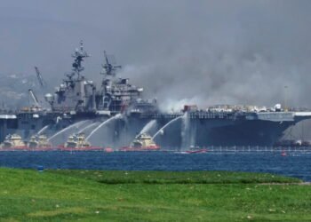 U.S. Navy Sailor Under Investigation for Arson in Bonhomme Richard Fire, Official Says