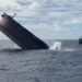 Wakashio’s Bow Scuttled Off Mauritius