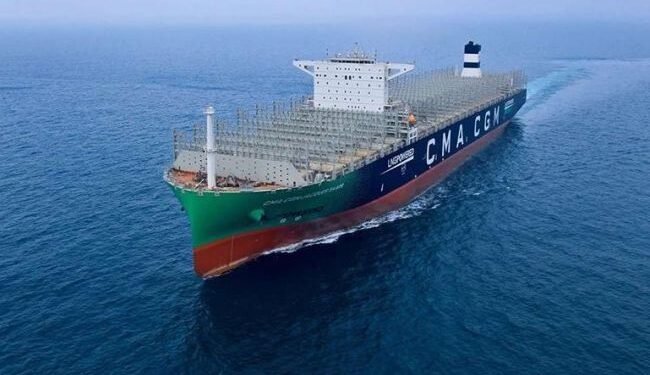 Largest LNG-Powered Container Ship ‘CMA CGM Jacques Saade’ Features Wärtsilä Solutions