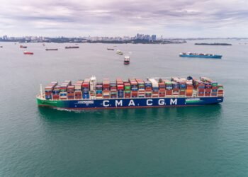 CMA CGM’s New LNG-Powered Megaship Sets Cargo Record