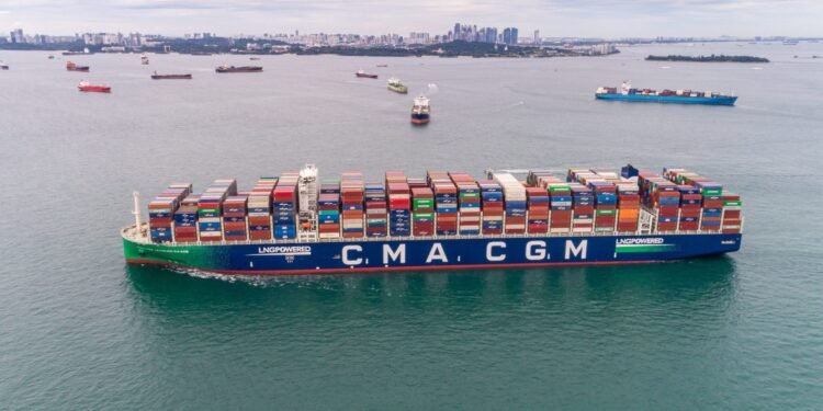 CMA CGM's New LNG-Powered Megaship Sets Cargo Record CMA CGM’s New LNG-Powered Megaship Sets Cargo Record