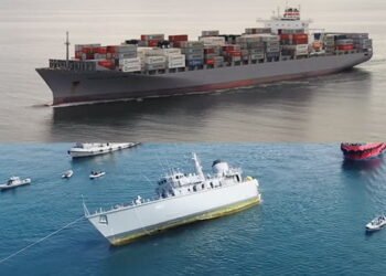 Video: Maersk Container Ship Collides With Navy Vessel Causing Severe Damage