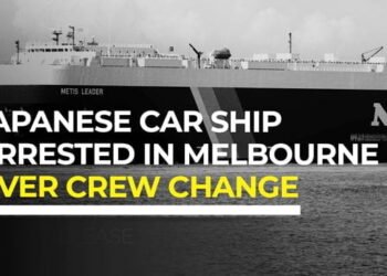Japanese Car Ship Arrested In Melbourne Over Crew Change