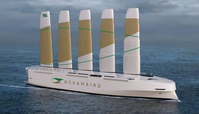 Oceanbird– The World’s Largest Wind-Powered Cargo Vessel