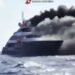 Watch: 17 Rescued as Yacht Engulfed in Flames Sinks Off Italy
