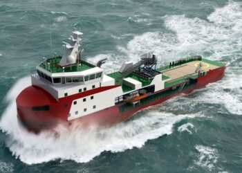 World’s First Double Acting, Shallow-Draught Ice-Breaking Vessel To Employ Steerprop Azimuth Propulsion