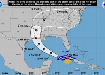 Oil, Natural Gas and LNG Threatened by Strengthening Storm Laura