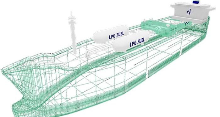 BW LPG to retrofit 8 ships to LPG dual-fuel procedure image description