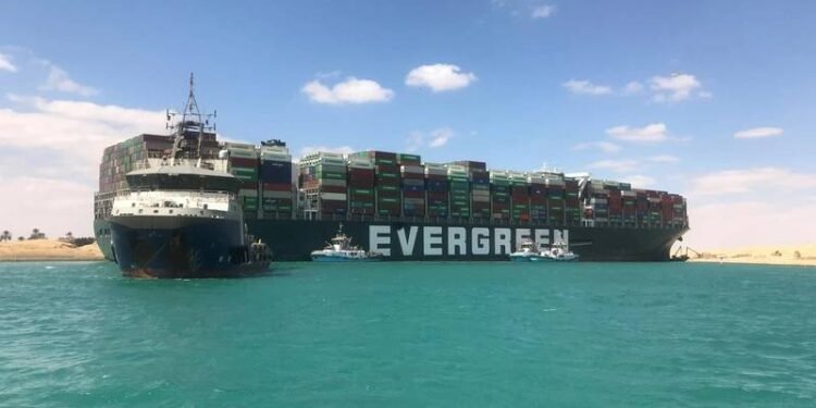 Court Allows Suez Canal to Keep Holding Ever Given