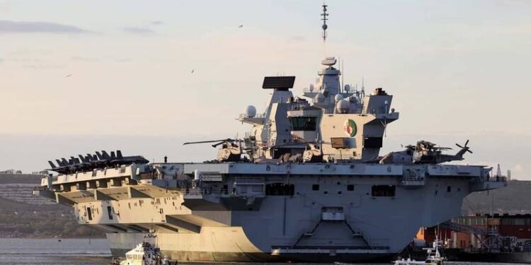 Battleship Diplomacy: Britain's New Aircraft Carrier Joins NATO