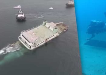 Watch: Sinking Of ROPAX Ferry Agenor Gordilho