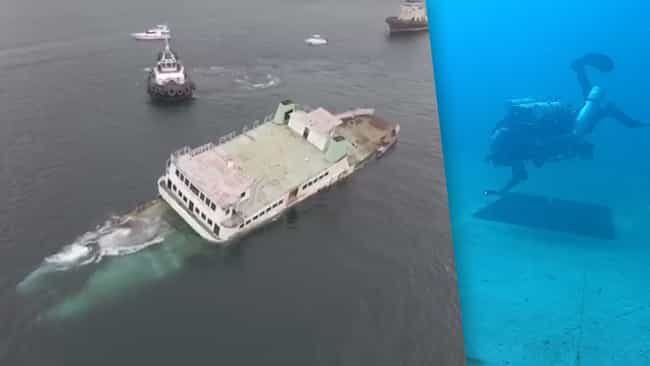 Watch: Sinking Of ROPAX Ferry Agenor Gordilho
