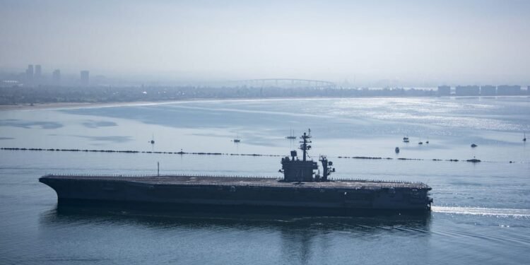 USS Theodore Roosevelt Returns Home to San Diego