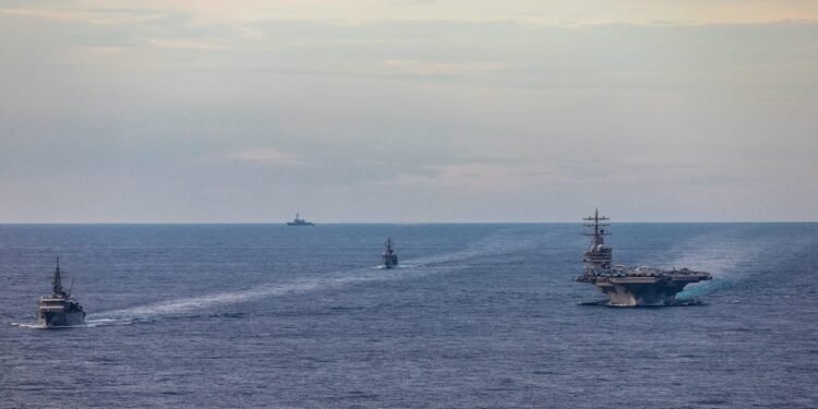 UNITED STATE Hardens Stance Against China's ‘Completely Unlawful’ South China Sea Claims U.S. Hardens Stance Against China’s ‘Completely Unlawful’ South China Sea Claims